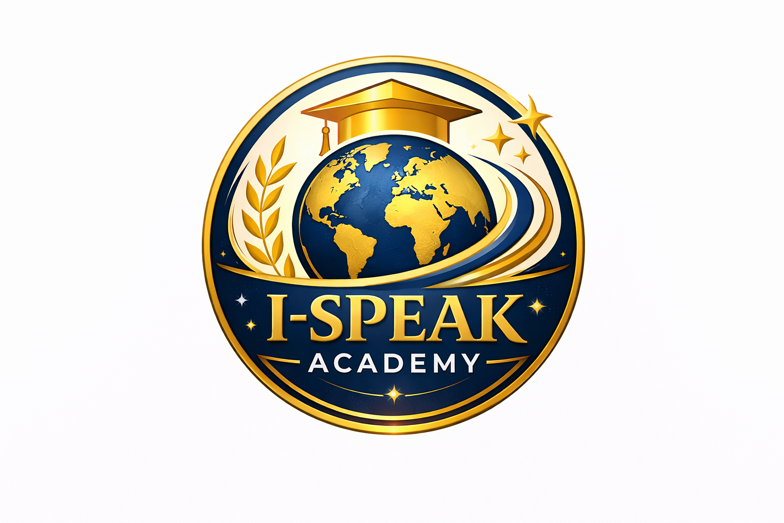 I-SPEAK ACADEMY Logo
